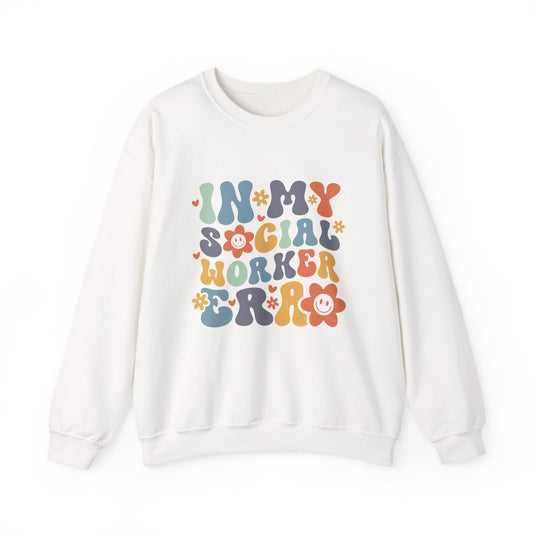 Social Worker Crewneck Sweatshirt, Cozy Gift for Social Workers, Fun Sweatshirt, Fall Wardrobe Essential, Casual Wear, Self-Care Apparel