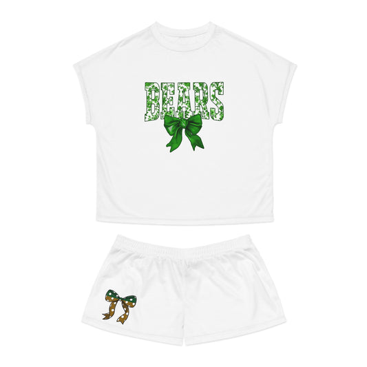 Baylor University pajama set with shorts, Bears, Sic Em Bears, Gift for Her, Bear Pride, Sleepwear, Baylor