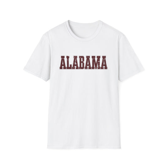University of Alabama Unisex Softstyle T-Shirt | Game Days, College Events, Gifts, Fan Gear, BAMA, Roll Tide, Game Day Gear