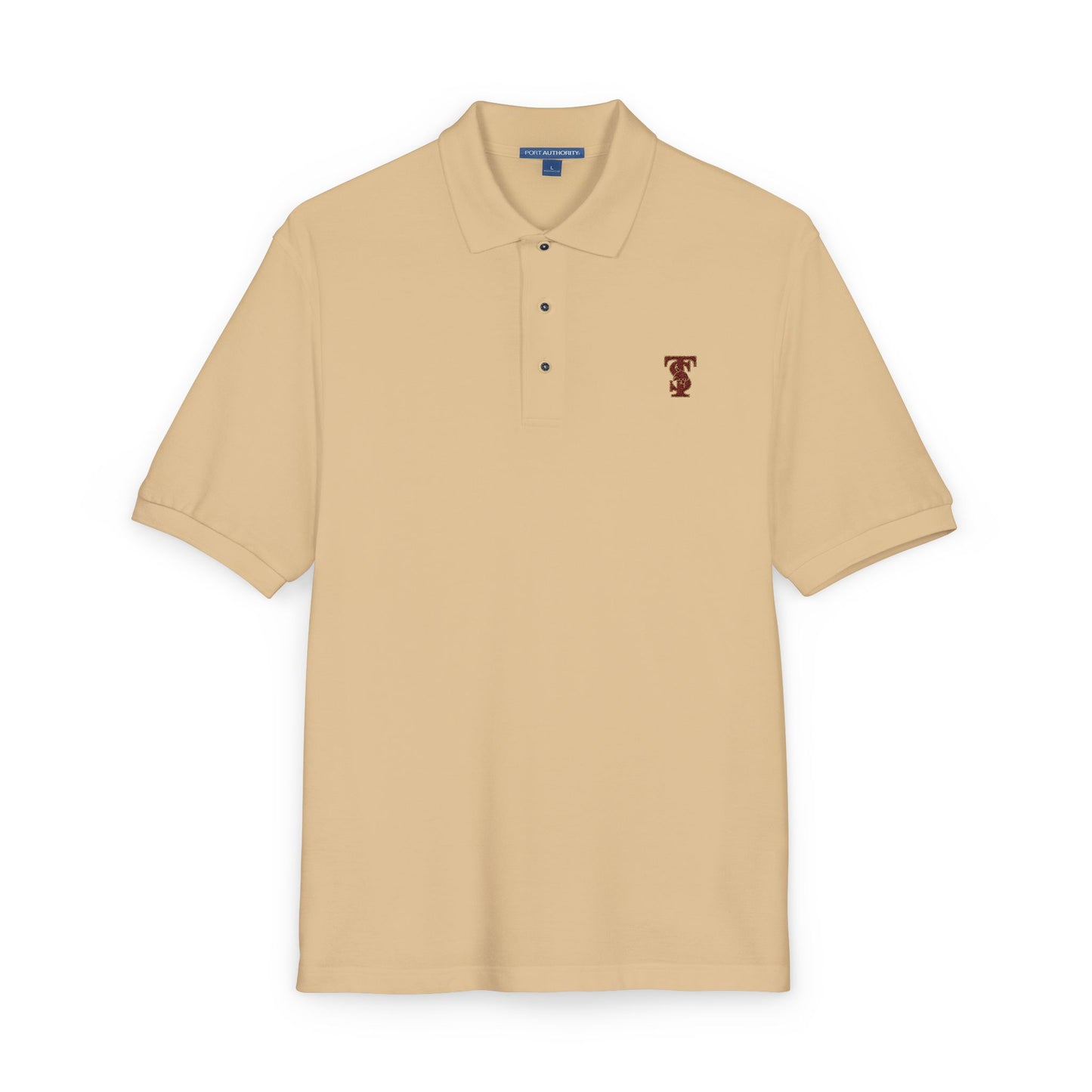 Texas State University Embroidered  Unisex Polo Shirt, Texas College Apparel, Long Sleeve Polo, College Gift, University Clothing