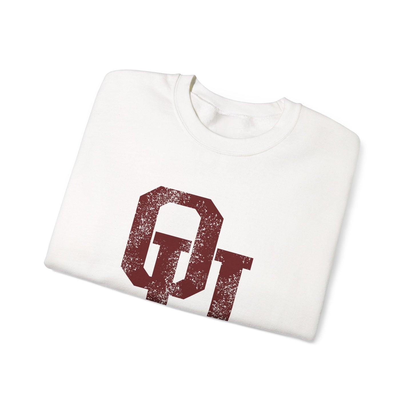 University of Oklahoma Sooners Sweatshirt | Oklahoma & Sooners Sleeve Print, Oklahoma Sooners Crewneck | Printed Sleeve Game Day Sweatshirt