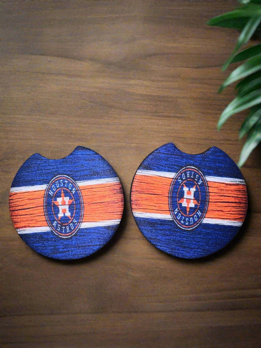 Houston Astros Car Coasters