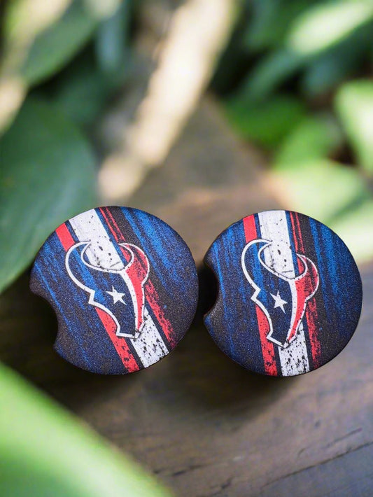 Houston Texan Car Coasters