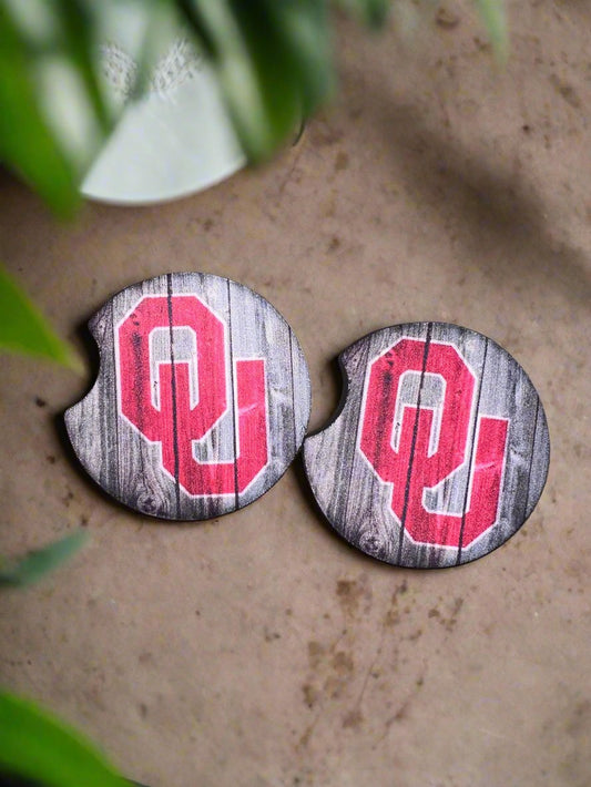 University of Oklahoma - OU Car Coasters